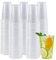 Pack de 100Uds 330ml Vasos Reutilizables de plástico polipropileno Transparente ideal para fiestas y eventos (100, 330ml)