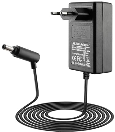 Xahpower Cargador para Dyson V8 V7 V6, 26,1V Fuente de Alimentación Adaptador para Dyson SV03 SV04 SV05 SV06 SV07 SV09 SV10 SV11 DC58 DC59 DC60 DC62 Aspiradora