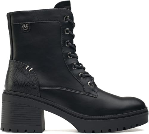 XTI 143368, Stivaletto Donna, Nero 38, 40 EU