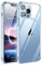 Technovate Clear Case for iPhone 12, with Shockproof Airbag Drop Protection, Shock-Absorption Protective And Anti-Scratch Transparent Case Anti-Yellowing Clear Phone Bumper Cover for iPhone 12