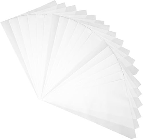 KITANDOVE 100St zeigende Tasche Mörtelbeutel Werkzeuge aus Zement Mauersack Mauermörtelsack Zementbeutel Fugenmasse Beutel für Fugenmörtel Beutel für Ziegelmauerwerk Ldpe Weiß