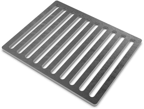 Czaja Ofenrost 22 cm x 18 cm aus massivem Stahl - langlebiger als Gussroste und Bruchsicher - für Öfen und Kamine