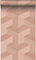Origin papier peint graphique 3D rose terracotta 53 cm x 10.05 m Wallcoverings
