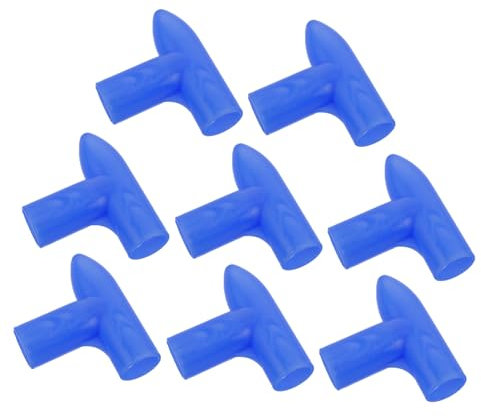 TOPBATHY 8pcs Clothes Drying Rack Plastic Parts for Garments Simple Installation Floorstanding Accessories Kit