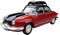 Für Panhard Paris Taxi 1953 1 43 Legierung Automodell Simulation Spielzeug Dekoration Geschenk Display Druckgussmodelle Motorfahrzeuge