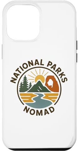 National Parks Nomad – Scenic Outdoor Travel Design Case for iPhone 12 Pro Max