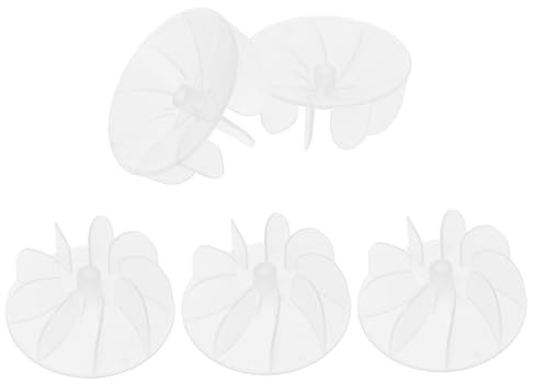 PACKOVE 5pièces Ventilateurs De Remplacement Pour Sèche-cheveux Plastique Et Compatibles Avec Divers Modèles Accessoires De Réparation