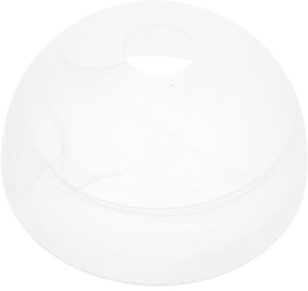 Luxshiny Frosted Glass Pendant Lamp Shade Cover Easy Replacement for Ceiling Fans Wall Lights Soft Illumination for Inviting Ambiance Versatile Lighting Fixtures