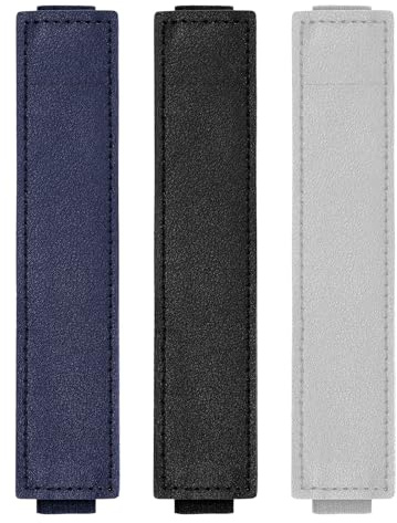 Nynkyon 3 Stück Elastic Band Stifthalter,Stifthalter Notizbuch, Stifteetui Mit Elastisch Band,Wiederverwendbare Buch Pen Loop, für Tagebücher, Notizbücher, Schulmaterialien, Bürobedarf
