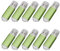 10 USB-Sticks, USB 2.0 Memory Sticks, Speicher-Sticks. grün 256MB