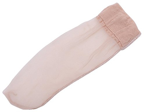 EROSPA® Penis-Strumpf Stockings Penishülle geschlossen Sleeve Nylon Herren Männer (Beige)