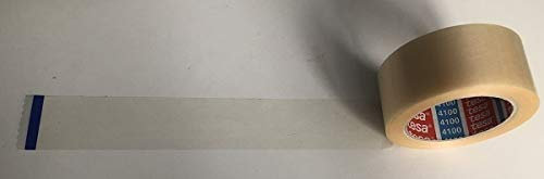 6 Rollen tesapack® 4100 PVC 66 m x 50 mm, transparent, Klebeband, Packband verstärkt, geprägt