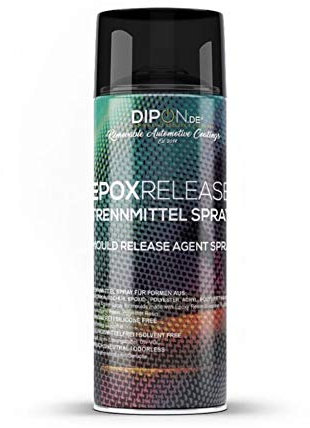 EpoxRelease Natürliches Trennmittel Formen Spray 400ml Silikonfrei für Epoxidharze, Polyurethanharze.