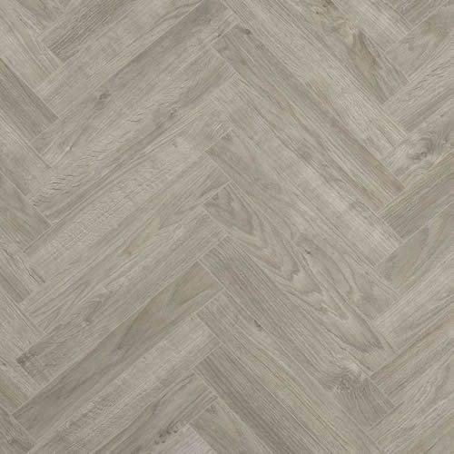 Berry Alloc Chateau Laminate Flooring AC4 - Herringbone Java Light Grey | 8mm x 84mm - 1m2 per Pack