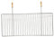 QEM Grille Barbecue 100x40 avec poignée Bois redimensionnable