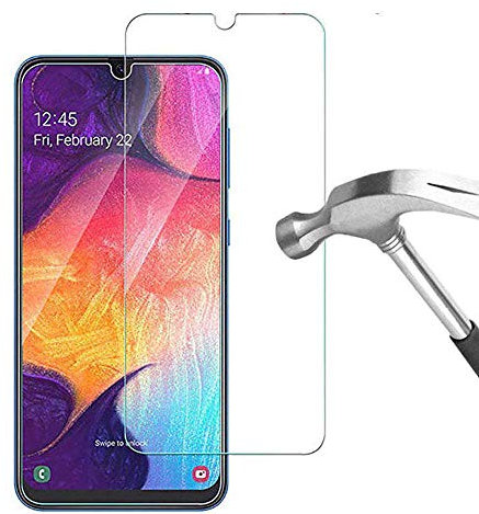 3 Stück Gehärtetes Glas, für Samsung A70 A80 A90 Full Cover Displayschutzfolie-für Samsung A70