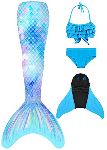 shepretty meerjungfrauenflosse mädchen Neuer Mermaid Tail Badeanzug für Erwachsene und Kinder,xiaolan-R4-140