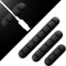 Kabelhalter Kabelclips | 357-SLOT 3pcs. | Premium Kabel Organizer Set schwarz | Selbstklebend (3M) | Kabelführung Organizer Ladekabel Halter Clip für Handy Schreibtisch Nachttisch Wand Auto uvm.