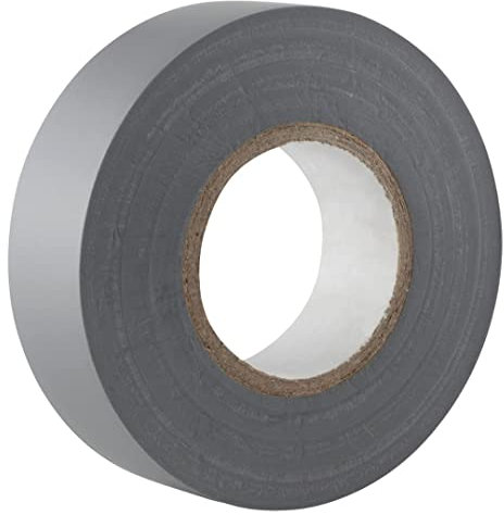 Nitto Cinta Adhesiva Aislante 19 mm x 10 m, Gris