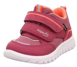 Superfit SPORT7 Mini Gore-Tex Lauflernschuhe, PINK/ORANGE 5500, 21 EU
