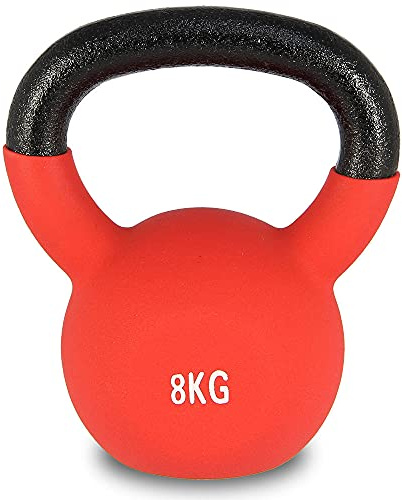 2-16kg Cast Iron Kettlebells Dumbbell Neoprene Coated Weights Fitness Exercise Training Home Gym (8)