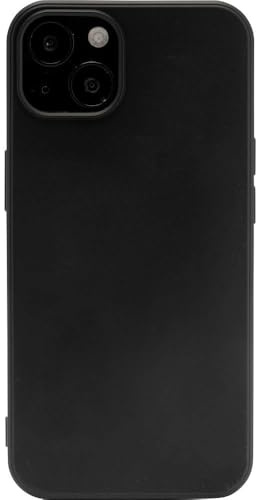 JT Berlin Pankow Soft Hülle für iPhone 13 - Silikon TPU Case in Schwarz | Schlanke Schutzhülle mit 1m Fallschutz, Wireless-Charging Support, verstärkten Ecken und Anti-Fingerabdruck Beschichtung