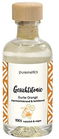 Puremetics Gesichtspflege Tonic, Gurke-Orange, 100ml (1)