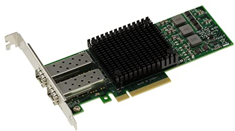 Kalea-INFORMATIQUE Tarjeta controladora PCIe LAN 10G Fibre SFP+ con 2 Puertos LC y chipset BROADCOM BCM57810 - Adaptador de Red de Fibra Ethernet 10GbE
