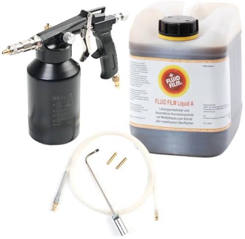 Druckbecherpistole TBS 222 + Fluid Film Liquid A 5