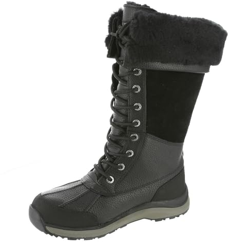 UGG Stivali alti da donna Adirondack, Nero/nero, 36.5 EU