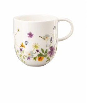 Rosenthal Becher mit Henkel Grand Air lila 0,34 L