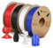 ANYCUBIC PLA+ Filament 1.75mm, 4KG PLA Plus 3D Drucker Filament, Hohe Zähigkeit, RFID für Intelligentes Drucken, Schwarz&Weiß&Blau&Rot(4PCS)