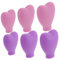 MUSISALY 6pièces Protections Silicone Pour Pinceaux De Maquillage Housses Durables Et Flexibles Pour Brossettes Cosmétiques