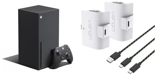 Venom High Capacity 1100mAh Rechargeable Battery Twin Pack - White (Xbox Series X & S / Xbox One)