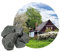 Diabas Gabionensteine 25 kg, Größe 80 mm bis 150 mm Bruchsteine Steine Dekosteine Gartenmauer Bruchstein Naturstein Robust und widerstandsfähig Frostsicher Naturprodukt, umweltfreundlich Neu