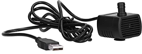 Mini Pompe Submersible 1220 avec Connecteur USB – Pompe à Eau sans Balais DC12 V 230 L/H pour Aquariums, Culture Hydroponique et Projets de Bricolage