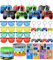 Videospiel Party Mitgebsel Kindergeburtstag, Videospiel Controller Vliesstoff Tasche Brillen Schlüsselanhänger Silikonarmband Aufkleber, Gamer Give Aways Gastgeschenke Kinder für Jungen