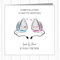 Personalised 6th Wedding Anniversary Card - Iron - Loved Up Pair Irons!