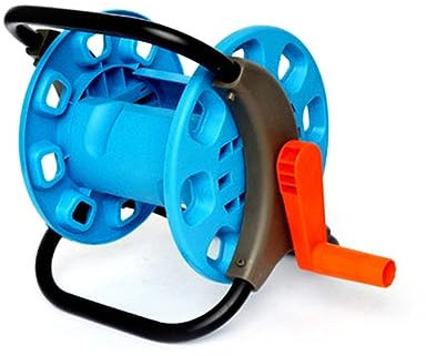 BAZEITFLOW 25m Wasserschlauchwagen Für Gartenschlauch Schlauchroller Wasser Aufbewahrungsgestell Aus Pe-kunststoff Mit Kupfer Und Aluminium Tragbar Und Installieren