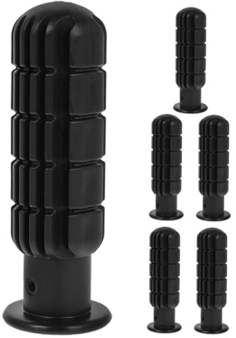 Supvox Tischfußballgriff 8 Mm Griff Für Standard Kickertisch 6Er Set rutschfeste Kickergriffe Für Tischfußball Zubehör Und Ersatzteile Komfortabler Halt Für Heimspiel Und Büro