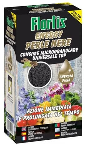 Kalapanta – Engrais Universel Perle Nere – Formule Scientifique pour une Croissance Exceptionnelle, Rapide et une Floraison Prolongée – 52% Organique, Microgranulés pour Toutes les Plantes (1, 600 g)