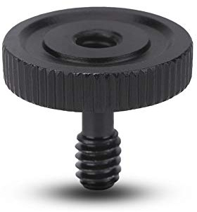 KIMISS 1/4-20 UNC-Schraubenadapter für Stativ und Dual-Blitzhalterung – 10-teiliges Robustes Metall-Umrüstset