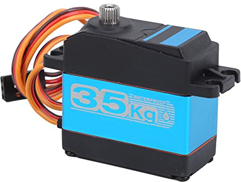 RASTKY DS3235 Metal Gear 35KG Digital Steering Servo, IP66 Waterproof for RC Car Boat, Coreless Motor, Long Service Life, 1:8/1:10/:12 RC Ship