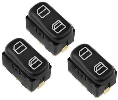 Botonera Elevaluna Para Mercedes Para Benz Para Sprinter 1995 1996 1997-2006 Para Vito 10942503 Interruptor Elevador Ventana Eléctrica Botón Consola Coche(3 pcs)