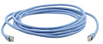 Kramer C-UNIKAT-35 35m CAT6A U/FTP Video & LAN Cable Assembly - Blue :: (Cables > Network Cables) +}