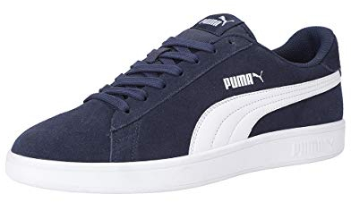 PUMA Smash V2, Scarpe da trail running Unisex - Adulto, Blu Peacoat Puma White, 42 EU