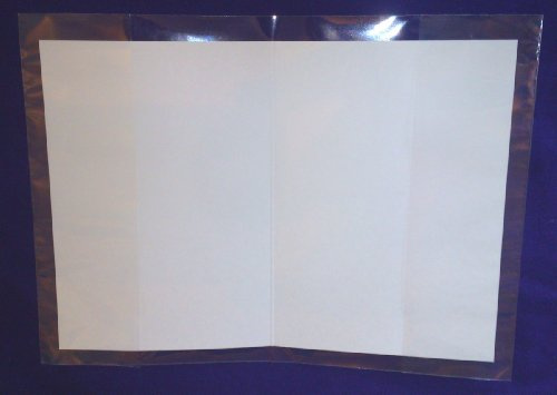 celloexpress 5 x 5 - Jacket/WRAP Around Cellophane Greeting Card Display Bags/Sleeves. Suitable for envelopes Size 130mm x 130mm - Small Cello - Pack of 50
