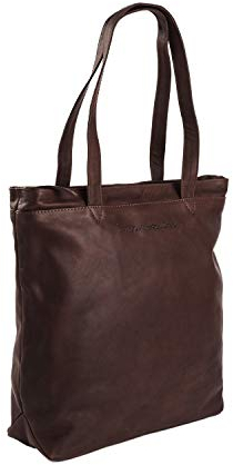 The Chesterfield Brand Wax Pull Up Bonn Shopper Tasche Leder 35 cm Laptopfach,Braun,Einheitsgröße
