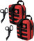 Krisvie Tactical EMT Medical - Bolsa de Nailon 1000D con Parche de Primeros Auxilios (Rojo*2)