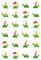 24 turtles birthday edible Wafer Card rice paper pre cut Cupcake Toppers Cake